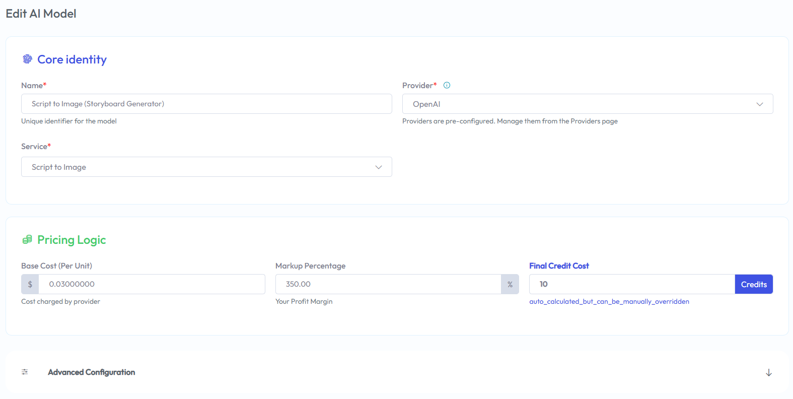 Admin Dashboard